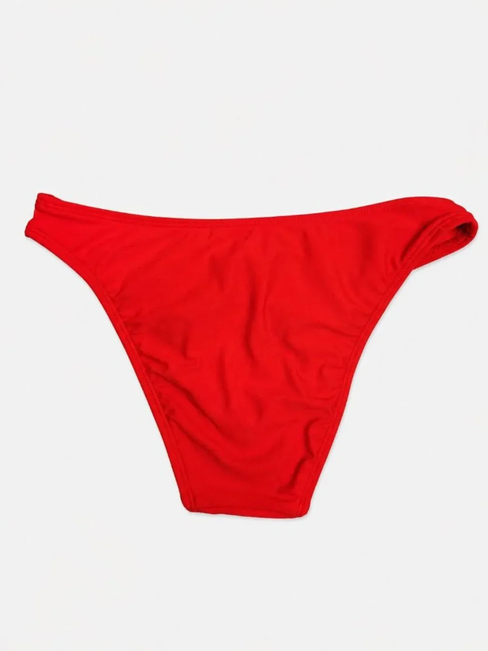 Women's Low Rise Red Bikini Bottoms Size Small (4-6) NWT No Boundaries